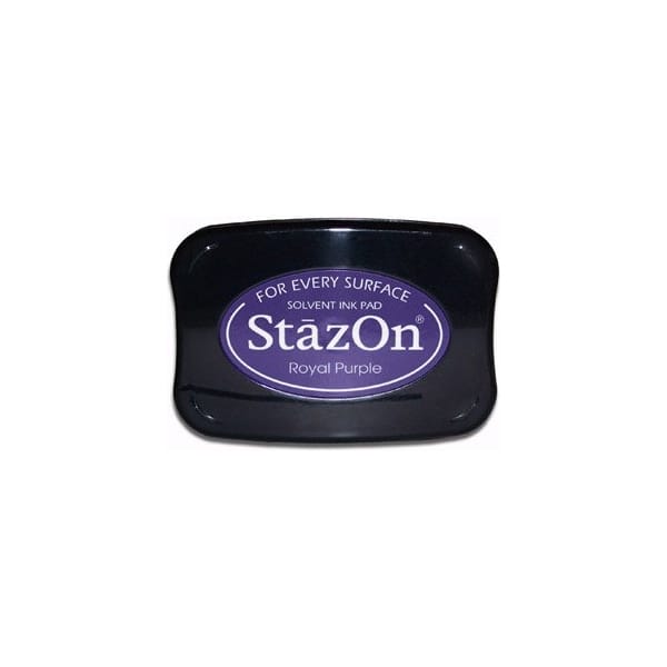 StazOn Solvent Ink Pad - Royal Purple