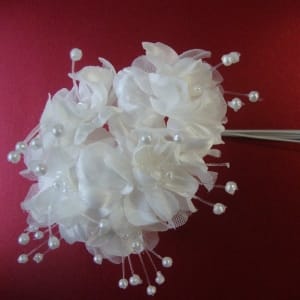 Silk Flowers - White