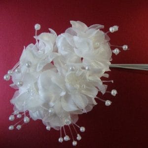 Silk Flowers - White