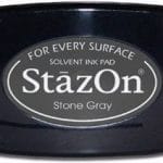StazOn Solvent Ink Pad - Stone Gray