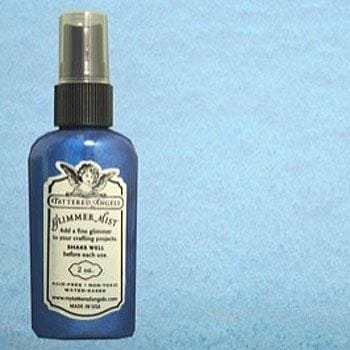 Tattered Angels Glimmer Mist "Denim Blue" (1oz) Tattered Angels Glimmer Mist Denim Blue Tattered Angels Glimmer Mist "Denim Blue" (1oz)
