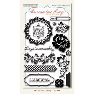 My Minds Eye The Sweetest Thing - Remember Clear Stamp