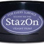 StazOn Solvent Ink Pad - Vibrant Violet