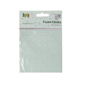 Self Adhesive Foam Squares - Small Circles