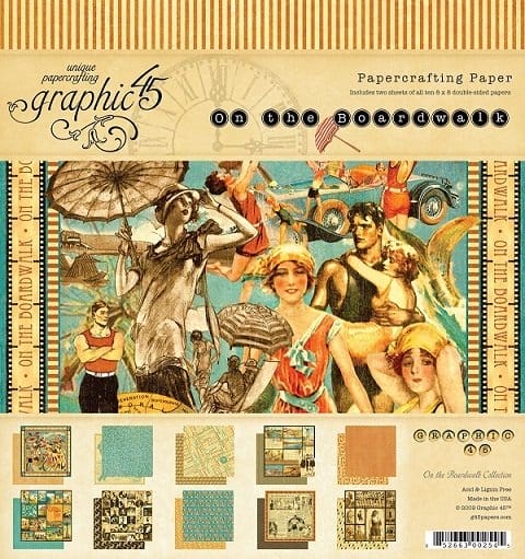 Graphich 45 - On the Broadwalk - 8X8 Paperpack 4500204 Graphich 45 - On the Broadwalk - 8X8 Paperpack