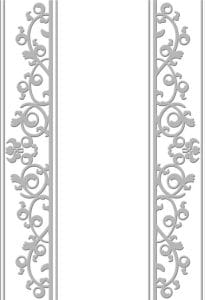 Couture Creations Embossing Folder - Annalee (5"X7")