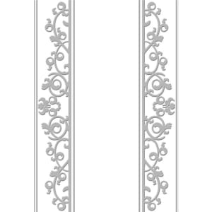 Couture Creations Embossing Folder - Annalee (5"X7")