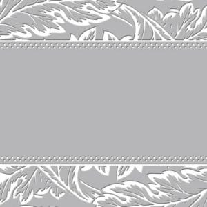 Couture Creations Embossing Folder - Bon Jour (5"X7")
