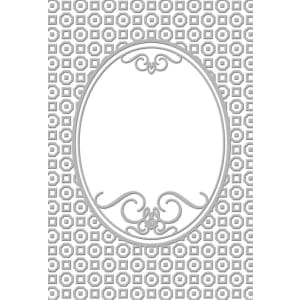 Couture Creations Embossing Folder - Bradshaw (5"X7")