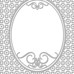 Couture Creations Embossing Folder - Bradshaw (5"X7")