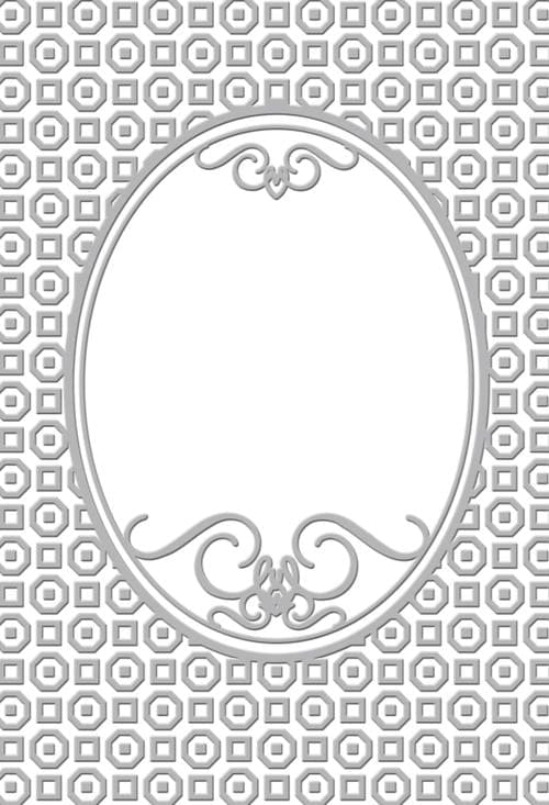 Couture Creations Embossing Folder - Bradshaw (5"X7") Couture Creations Embossing Folder - Bradshaw (5"X7")