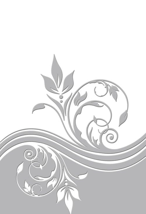 Couture Creations Embossing Folder - Breeze (5"X7")