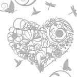 Couture Creations Embossing Folder - Butterfly Hugs (5"X7")