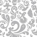 Couture Creations Embossing Folder - Damask (5"X7")