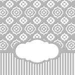 Couture Creations Embossing Folder - Dandiya (5"X7")