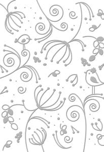 Couture Creations Embossing Folder - Encaustic (5"X7")