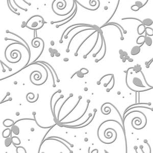 Couture Creations Embossing Folder - Encaustic (5"X7")