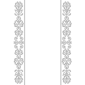 Couture Creations Embossing Folder - Pastorale (5"X7")