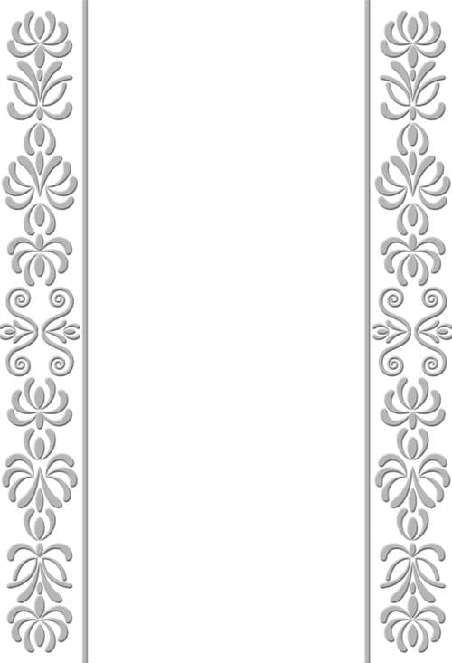 Couture Creations Embossing Folder - Pastorale (5"X7") Couture Creations Embossing Folder - Pastorale (5"X7")
