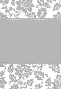 Couture Creations Embossing Folder - Petite Fleur (5"X7")