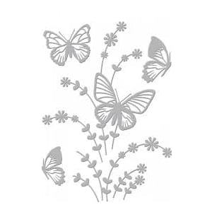 Couture Creations Embossing Folder - Serene (5"X7")
