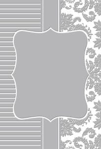 Couture Creations Embossing Folder - Timeless (5"X7")