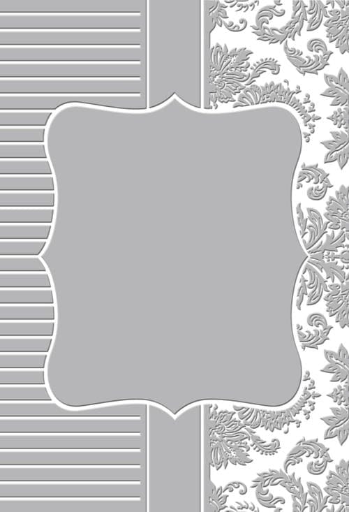 Couture Creations Embossing Folder - Timeless (5"X7") Couture Creations Embossing Folder - Timeless (5"X7")