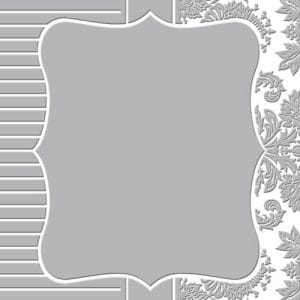 Couture Creations Embossing Folder - Timeless (5"X7")