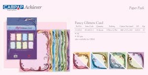 CAMPAP Fancy Glitter Card