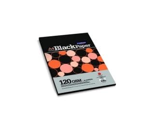 CAMPAP Extra Black Paper A 4 size CA4846