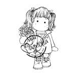 Magnolia Mini World - Tilda with Flower Pot