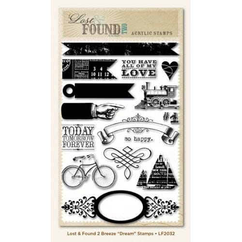 My Minds Eye Lost and Found - Breeze Clear Stamp