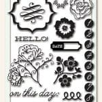 My Minds Eye The Sweetest Thing - Hello Clear Stamp