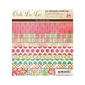 My Minds Eye - Ooh La La- 6x6 Paperpack