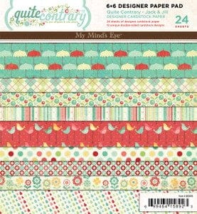 My Minds Eye - Quite Contrary - Jack & Jill - 6X6 Paperpack