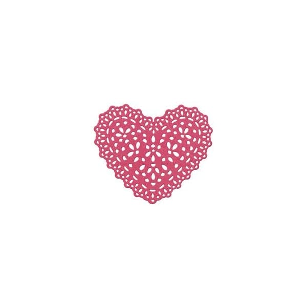 Quickutz - Heart Doily
