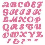 Quickutz - Oh Happy Day Alphabet Die