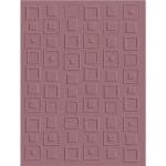 Quickutz A2 Embossing Folder - Retro Squares