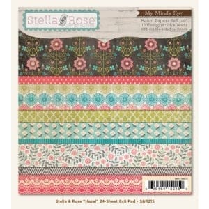 My Minds Eye - Stella and Rose - Hazel- 6x6 Paperpack