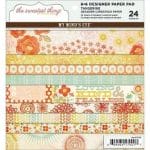 My Mind's Eye - The Sweetest Thing Collection - Tangerine - 6X6 Paperpack