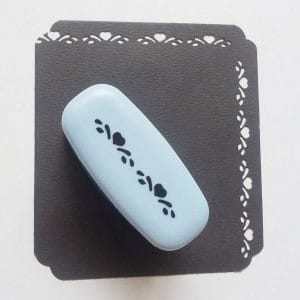 Jef Giant Craft Punch - Heart and Swirls