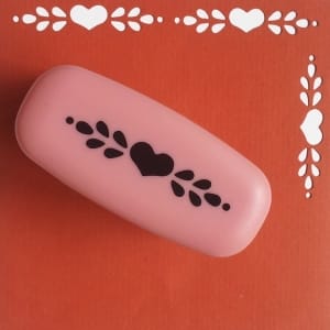 Jef Giant Craft Punch - Heart and Leaves