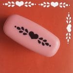 Jef Giant Craft Punch - Heart and Leaves