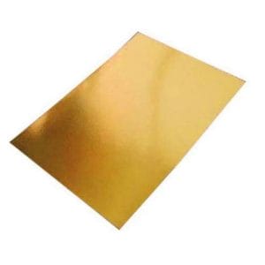 A4 Mirror Paper - Golden