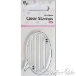 W&M Clear Stamps - Bubble Sentiment Frame