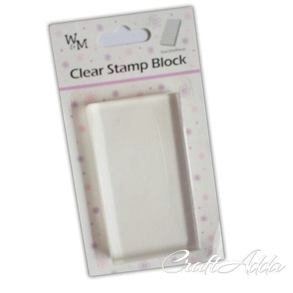 Clear Acrylic Block Clear Stamp Block Clear Acrylic Block