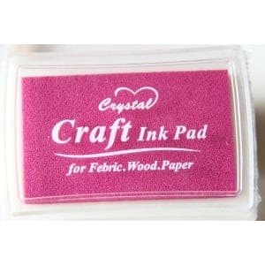 Crystal Craft Ink Pad - Pink