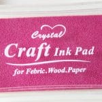 Crystal Craft Ink Pad - Pink