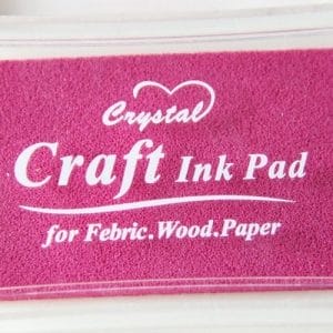 Crystal Craft Ink Pad - Pink