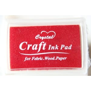 Crystal Craft Ink Pad - Red